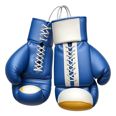 White boxing gloves emoji sticker