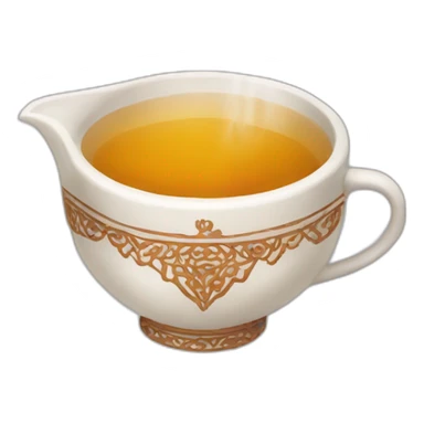 moroccan tea sticker