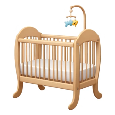 Baby crib sticker