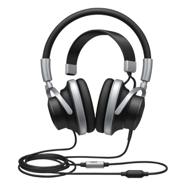 wise headphone and hanging from it, loops  sticker