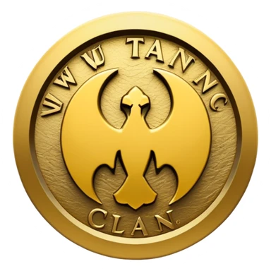 Wu-Tang Clan logo sticker