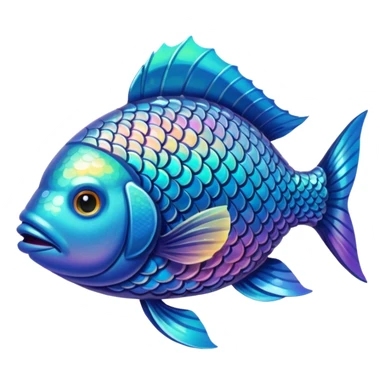 Fish sticker