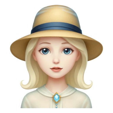 soul with hat  sticker