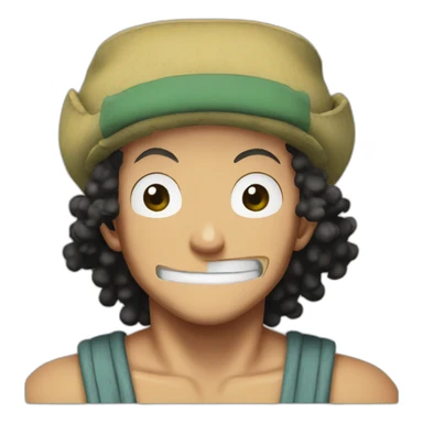 one piece usopp sticker