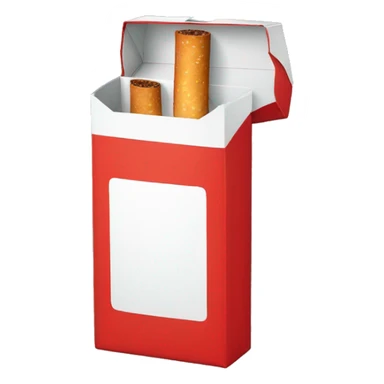 cigarette pack sticker
