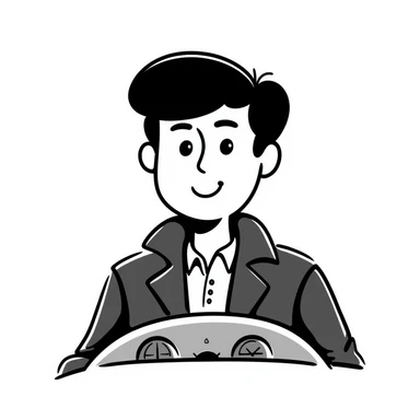 pilot smiling sticker