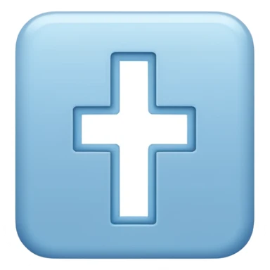 light blue word "AMEN" simple font in rectangle sticker