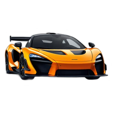 mclaren senna sticker