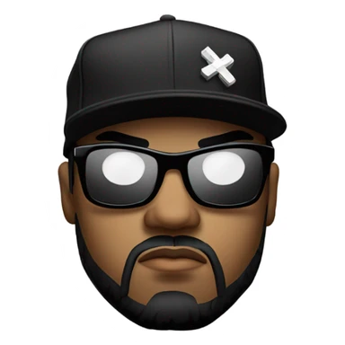 Ice cube rapper sticker