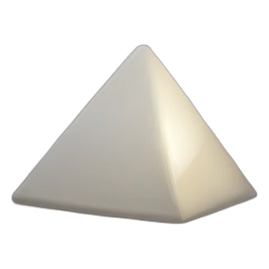 Grain of luxor hotel with a white triangle sticker