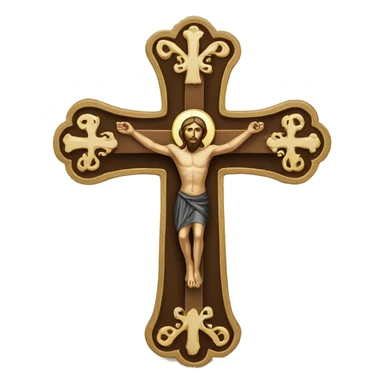 Orthodox cross  sticker