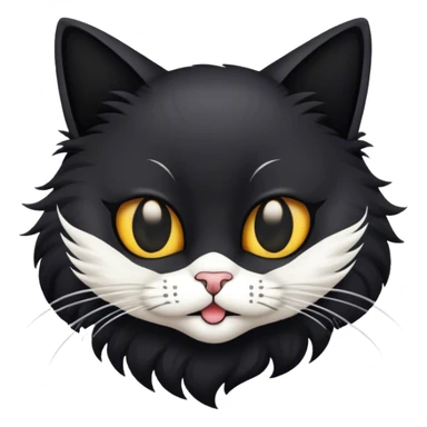 flying cat on a drag sticker