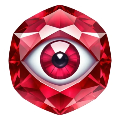 ruby with eyes  sticker