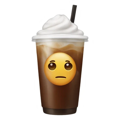 Iced Americano Coffee sticker