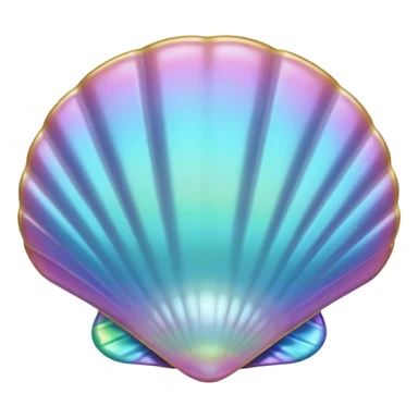 pearl shell sticker
