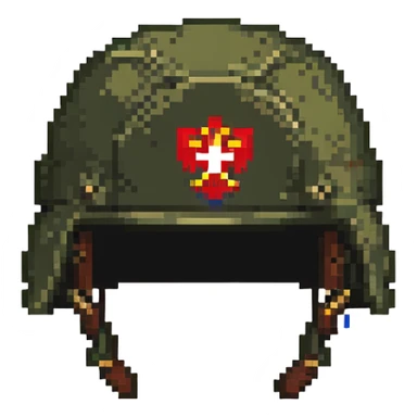 Russian military helmet sticker