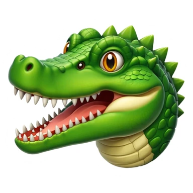 Crocodile sticker