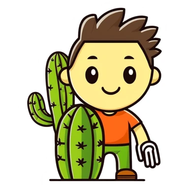 Cactus jack sticker