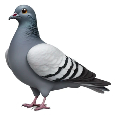 Pigeon really happy sticker