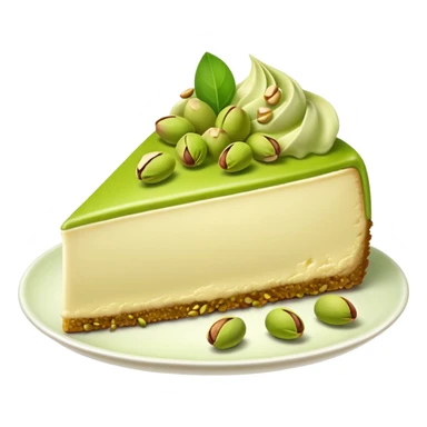 Pistachio cheesecake sticker