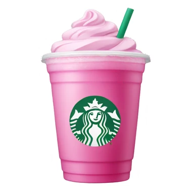 Pink drink from Starbucks  sticker