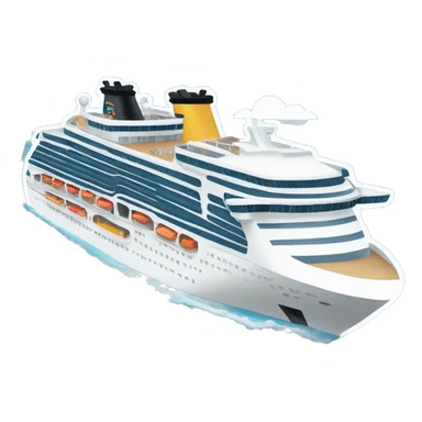 cruise ship sticker