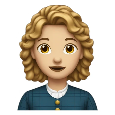 scottish woman sticker