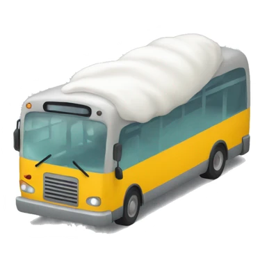 Sleeping bus sticker