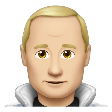 putin playing pc sticker