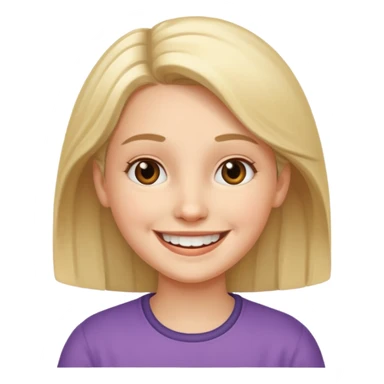 happyfemale aged 10 emoji sticker