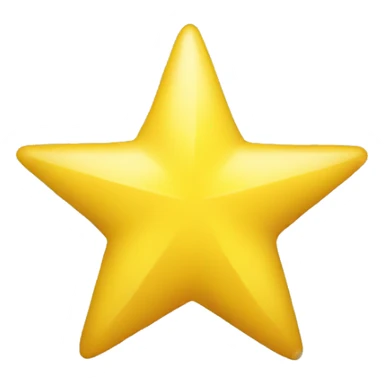 yellow star emoji sticker