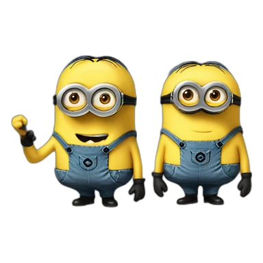 Les minions sticker