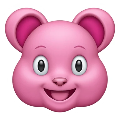 Pink labubu emojis  sticker