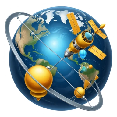 satellites sticker