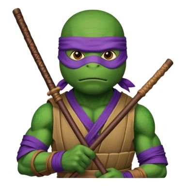 Ninja turtle Donatello sticker