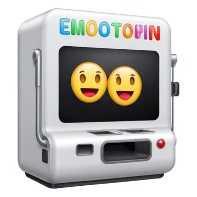 a photo booth machine sticker