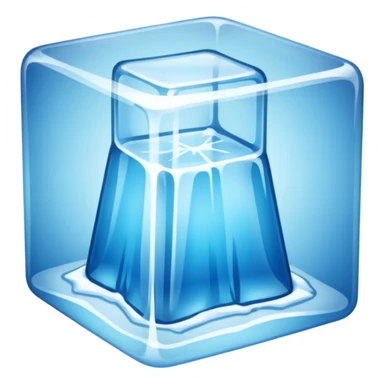 dress  inside ice cube sticker