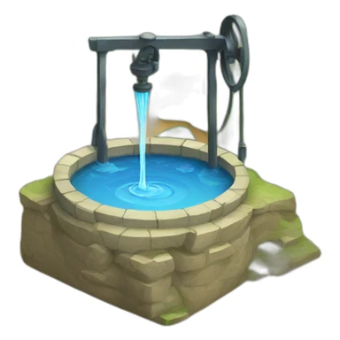 Water well sticker