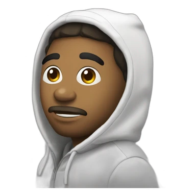 PLK rappeur blanc bolond sticker