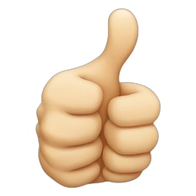 four-thumbs-up sticker