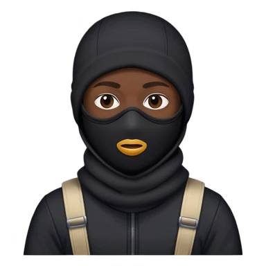 ski mask gang gang  sticker