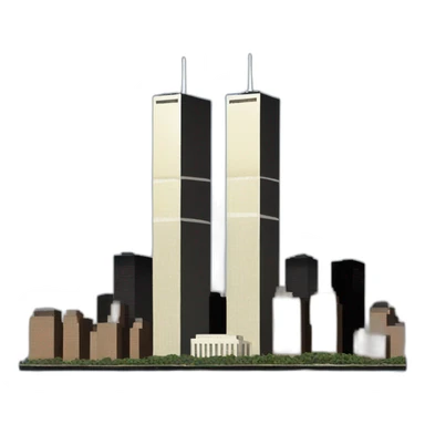 Twin Towers 9/11/01 sticker