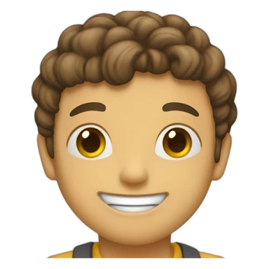 Caca feliz UE sticker