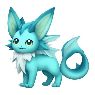 Vaporeon-Glaceon full body sticker