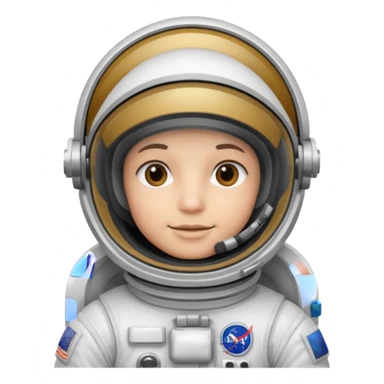 Astronaut sticker