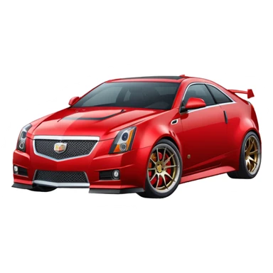 Red cts wide body sticker
