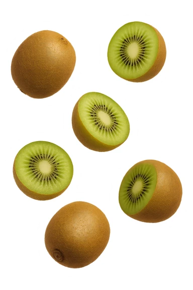 kiwi fluttuano in aria sticker