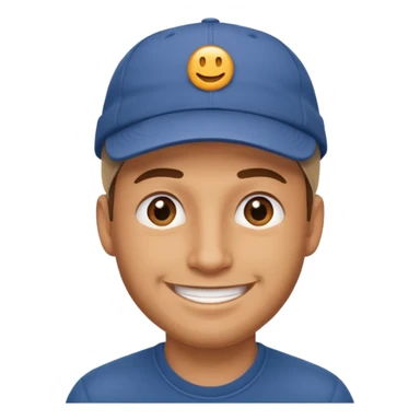 👌😁🧢 Combine these emojis and you get just the head without the body. sticker
