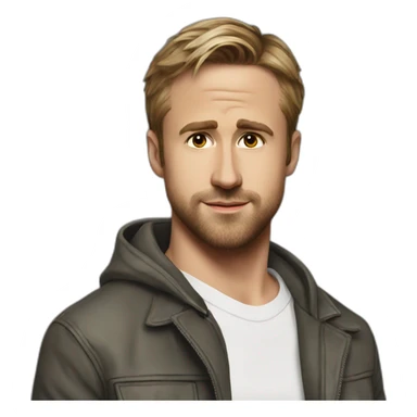 One , Ryan Gosling gigachad sticker