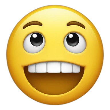 emoji face bragging sticker